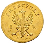 1 Kreuzer Gold pattern strike obverse image