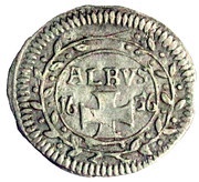 1 Albus, Germany, 1649-1681 reverse image