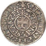 1 Groschen Tournois, Germany, 1522-1525 reverse image