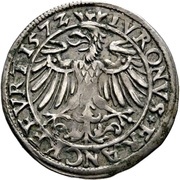 1 Groschen Tournois obverse image