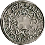 1 Groschen Tournois, Germany, 1572-1596 reverse image