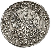 1 Groschen Tournois obverse image