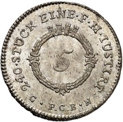 5 Kreuzer, Germany, 1778-1785 reverse image