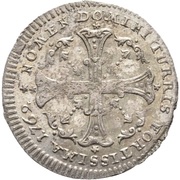 10 Kreuzer, Germany, 1762 reverse image