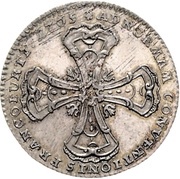 10 Kreuzer, Germany, 1765 reverse image