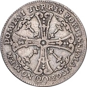 20 Kreuzer, Germany, 1763 reverse image