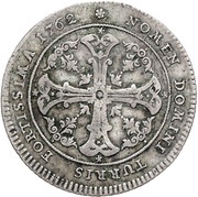 30 Kreuzer, Germany, 1762 reverse image