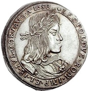 ⅓ Thaler, Germany, 1658 reverse image