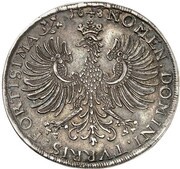 ½ Thaler Peace of Westphalia, Germany, 1648 reverse image