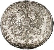 ½ Thaler, Germany, 1695-1696 reverse image