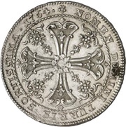 ½ Thaler, Germany, 1762-1764 reverse image