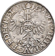 1 Guldentaler, Germany, 1572 reverse image