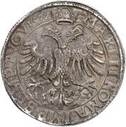 1 Thaler, Germany, 1572 reverse image