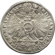 1 Thaler, Germany, 1624-1626 reverse image
