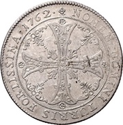 1 Thaler, Germany, 1762-1763 reverse image
