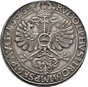 2 Thalers, Germany, 1606 reverse image