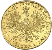 3 Ducats, Germany, 1648 reverse image