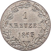 1 Kreuzer reverse image