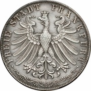 2 Gulden Goethe Centennial obverse image