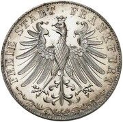 2 Gulden Imperial election of Frederick William IV - Mule obverse image