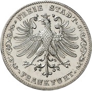 2 Thalers, Germany, 1840 reverse image