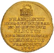 ¾ Ducat Coronation obverse image
