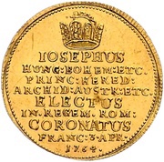 ¾ Ducat Coronation obverse image