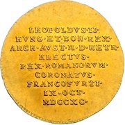 ¾ Ducat Coronation obverse image