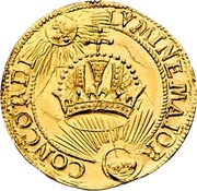 1 Ducat Coronation, Germany, 1612 reverse image