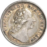 1 Ducat Silver pattern strike; Coronation obverse image