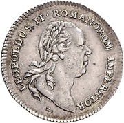 1 Ducat Silver pattern strike; Coronation obverse image