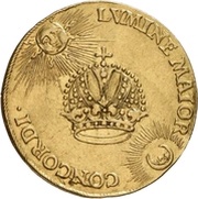 2 Ducats Coronation, Germany, 1612 reverse image