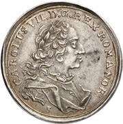 2 Ducats Silver pattern strike; Coronation obverse image