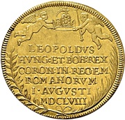 3 Ducats Coronation obverse image
