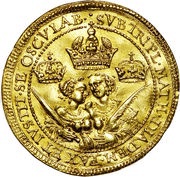 4 Ducats Coronation, Germany, 1612 reverse image