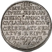 ¼ Thaler Centenary of the Reformation obverse image