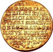 1 Goldgulden Centenary of the Reformation obverse image