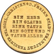 1 Ducat Tricentenary of the Reformation obverse image