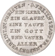 1 Ducat Tricentenary of the Reformation; Silver pattern obverse image