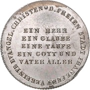 2 Ducats Tricentenary of the Reformation; Silver pattern obverse image