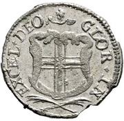 1 Kreuzer, Germany, 1715 reverse image
