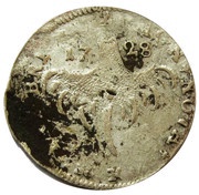 2 Kreuzer, Germany, 1728-1732 reverse image