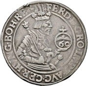 1 Guldiner, Germany, 1563-1566 reverse image