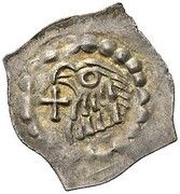 1 Pfennig "Vierzipfeliger Pfennig" - Egino VI obverse image