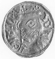 Denier - Egilbert de Moosburg et roi Conrad II, Germany, 1027-1039 reverse image