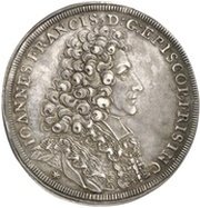 1 Thaler - John Francis obverse image