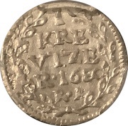1 Kreuzer - Hans Eitel Diede zum Fürstenstein, Germany, 1679-1684 reverse image