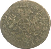2 Kreutzer - John Oyger Brendel of Homburg, Germany, 1573-1576 reverse image