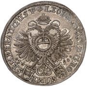 1 Thaler - Philip Adolphus of Rau of Holzhausen, Germany, 1690 reverse image