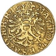 1 Goldgulden - Conrad Löw of Steinfurth, Germany, 1618 reverse image